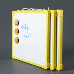 Colored Whiteboard With String